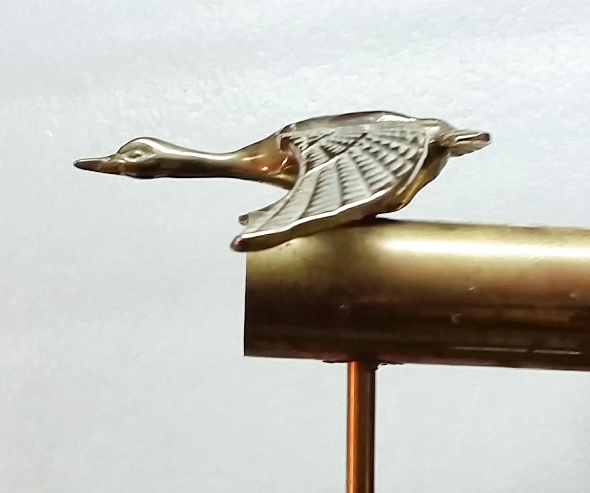 Flying Goose Tiller Pin - Click Image to Close